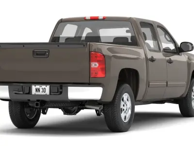 GENERIC PICKUP TRUCK 19 3D model