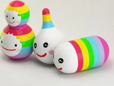 Bathroom  toys 3D model