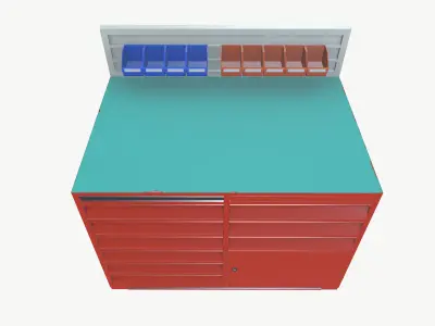 Engine Workstation 3D model