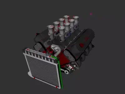 HQ V8 ITBS 3D model