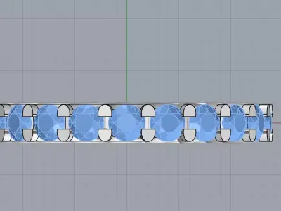 gold ring 3D print model