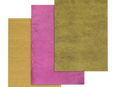 Rug Set 1001 3D model