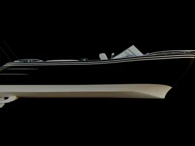 Boat Watercraft 3d model 3D model