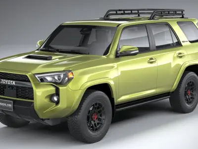 Toyota 4Runner TRD PRO 2020 3D model