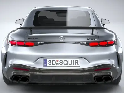 Mercedes-Benz AMG GT63 PRO 2025 3D model