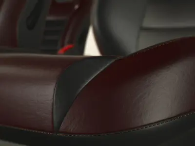Front Seat 3D model