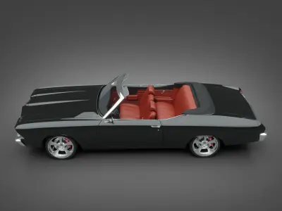 1969 Chevrolet Chevelle Convertible 3D model