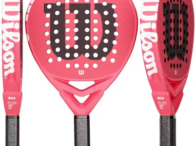 padel racket wilson bela pro  3D model