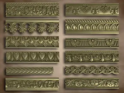 Ornamental Vol 07 3D model