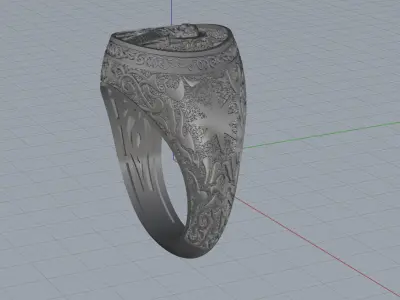 Saint Nicholas Ring 53487 3D print model