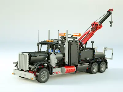 LEGO Tow Truck 3D model
