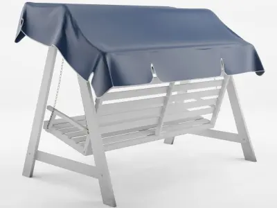 Collection of Swing Chair 3D Models - 5 Models