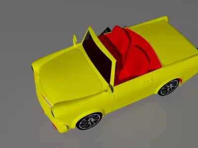 Cartoon Car 3D model