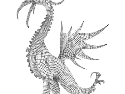Alebrije Dragon 3 3D model