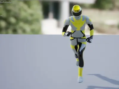 AdrenalineMaleSuit group of people Low-poly 3D model