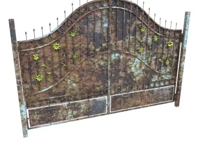 Iron Gate 02 3D model
