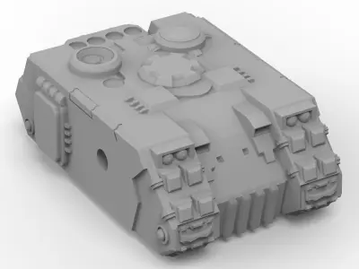 Vehicle Toy 3D Printable Model 3D print model