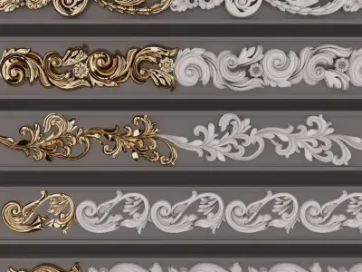 Trim Ornament 134 3D model