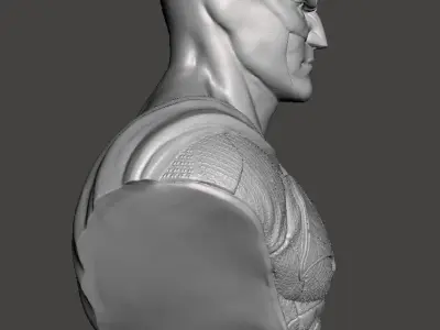 Batman Bust Justice league 3d print  3D print model