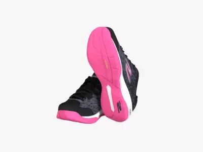 Skechers Viper Court   Athletic Indoor Outdoor Pickleball Shoes Low-poly 3D model