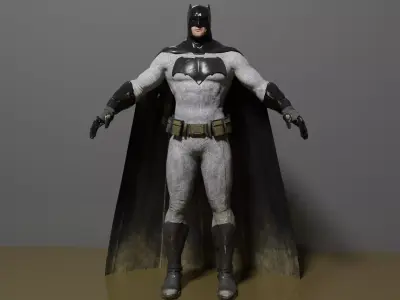 Ben Affleck Batman 3D model