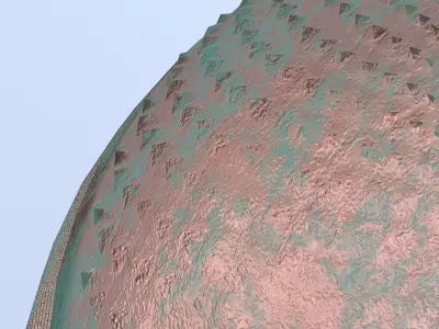 Copper Vase 3D model
