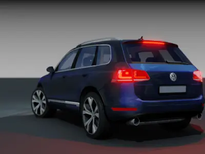 2011 Volkswagon Touareg TDI 3D model