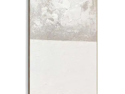 Plaster Two Photo Frame 418 Low-poly 3D model purchase