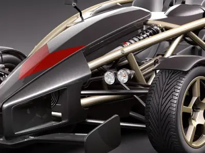 Ariel Atom 500 V8 3D model