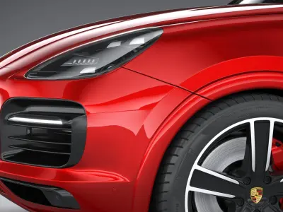 Porsche Cayenne GTS 2020 3D model