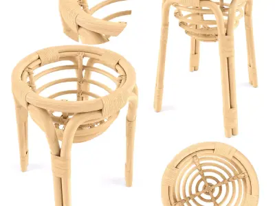 BUSKBO Plant stand 3D model