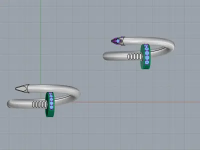 Nail Rings 40140 3D print model