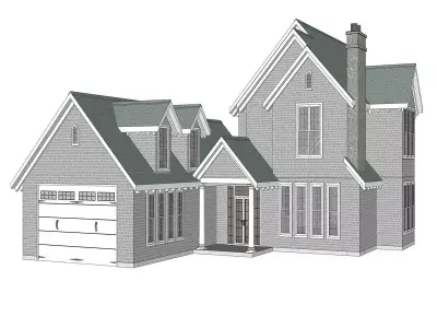 Bangalow House-20 3D model