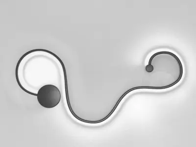 Wall lamp from Aliexpress 3D model