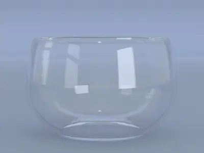 Kitchen Pots Set 3D model