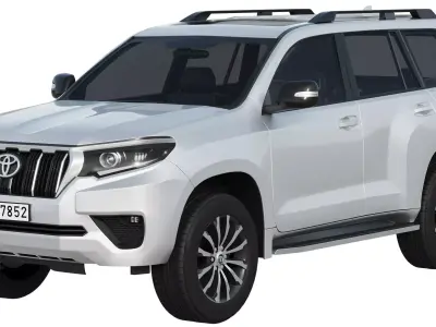 Toyota Land Cruiser 2021 3D model