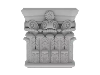 Pilaster Capital 010 3D model