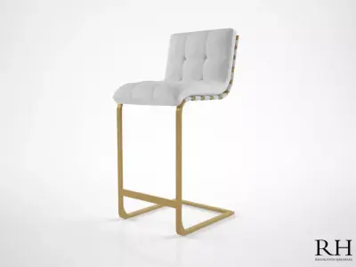 Restoration Hardware Rossi barstool 3D model