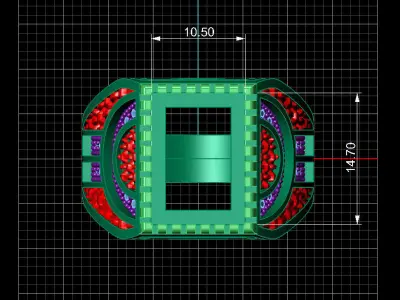NEO MAN RING MODEL26 3D print model