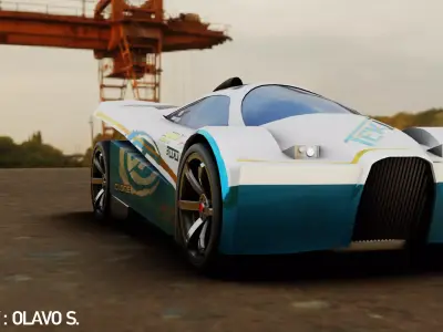 Hotwheels Slingshot  3D model