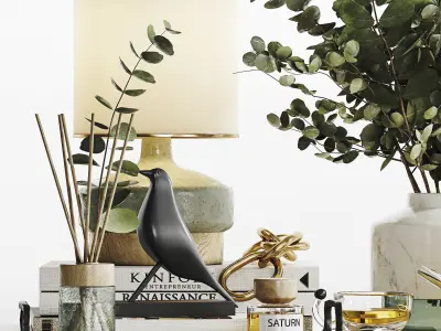 Decorative Set 08 3D model