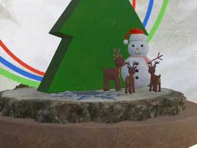 Christmas Globe 3D model