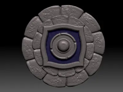 Fountain 3D model  Free 3D model