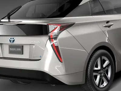 Toyota Prius 2016 3D model