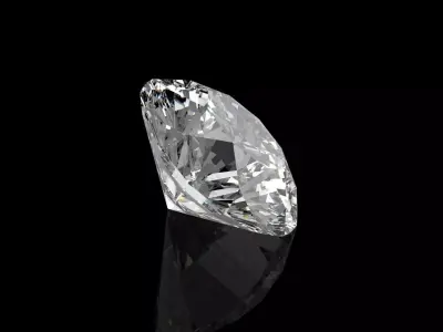 Brilliant Shape Gem 3D print model