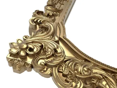 Carved Picture Frame 3D model 28