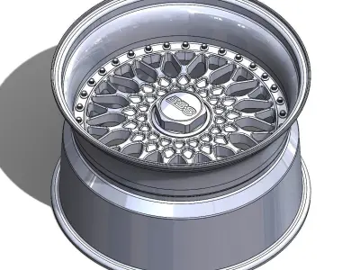 BBS RS Wheel 3D print model