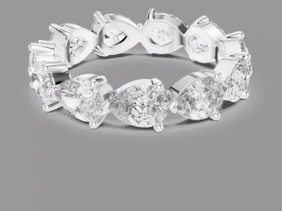 Eternity band ring  3D print model