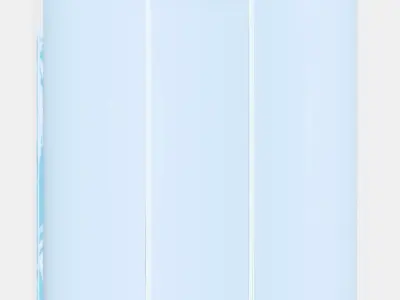 BUKETTAPEL scented candle in a jar 2 wick lids Low-poly 3D model