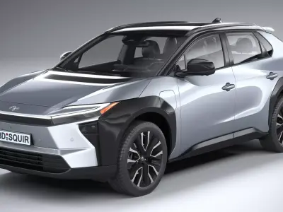 Toyota BZ4X 2026 3D model